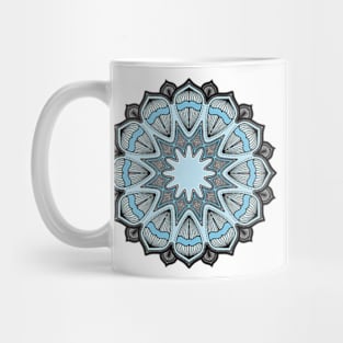 Baby Blue Mandala Mug